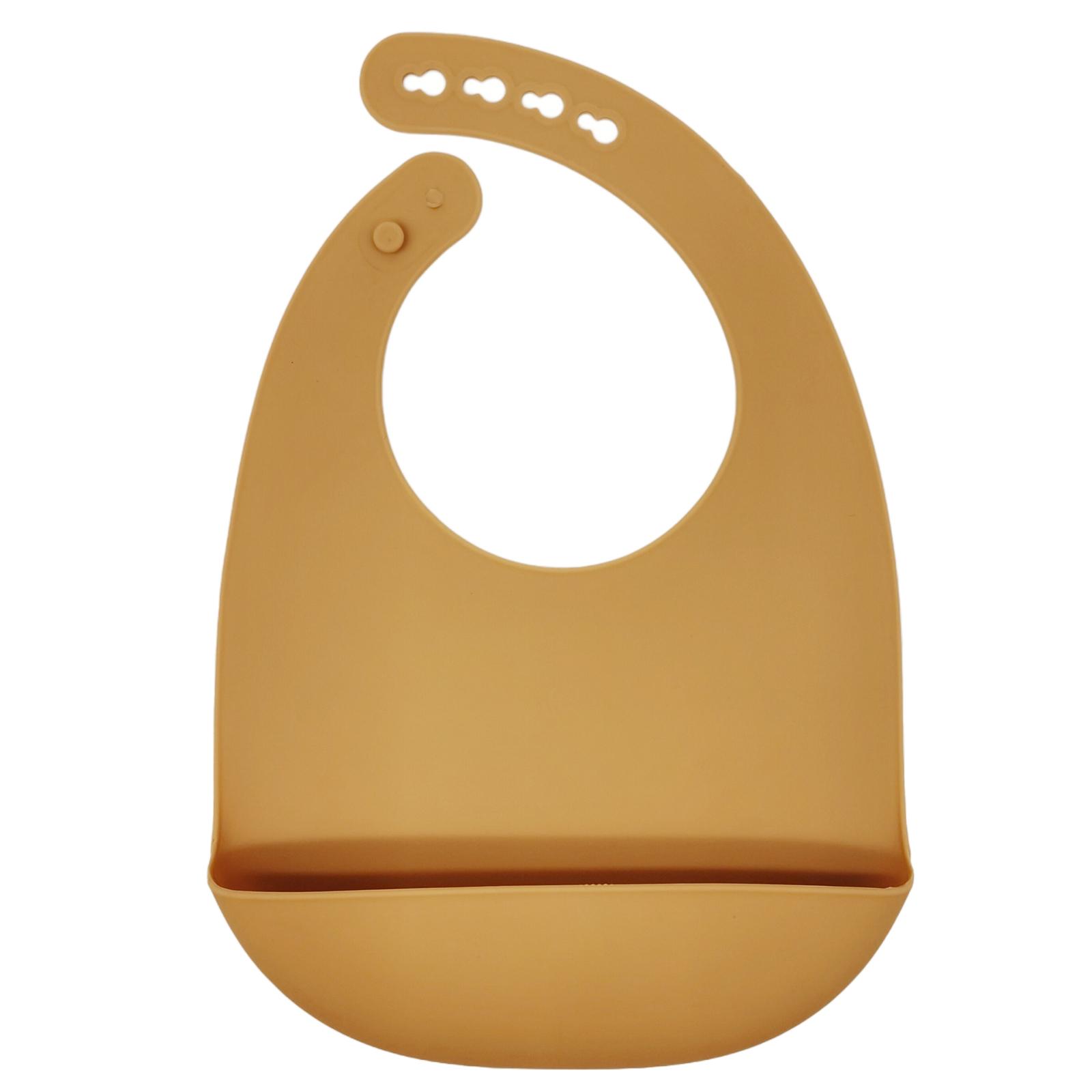 Silicone Baby Bibs - 赤ちゃん用防水シリコン製エプロン。幼児用、食事や飲み物を飲む際に使用できる、ポケット付きのエプロン。