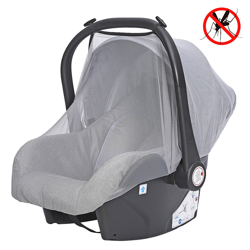 Infant Car Seat Cover - 幼児用カーシート防虫メッシュネット蚊帳ベビーカーシート用ユニバーサルフィット新生児用ベビーカークレードルベビーカーカバー