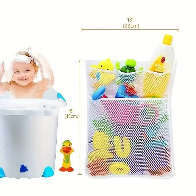 ベビーシャワーのお風呂のおもちゃ白ベビーキッズおもちゃ収納メ - Baby Products For Bathing のレビューと価格