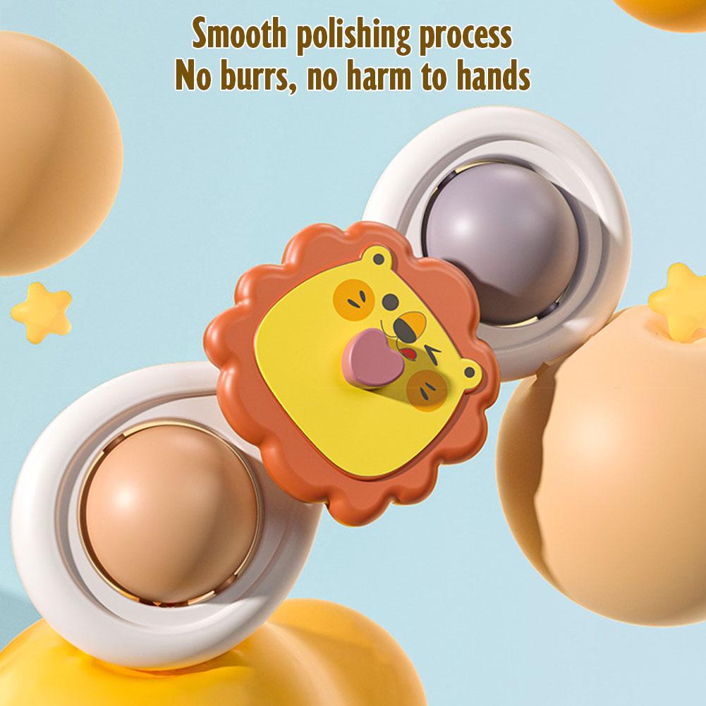 3 個の吸盤回転おもちゃ 赤ちゃんの手と目の協調教育トレーニ - Baby Products For Bathing のレビューと価格