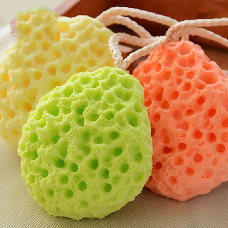 ハニカムバススポンジボール シャワーフォーム ソフトメッシュ - Baby Products For Bathing のレビューと価格