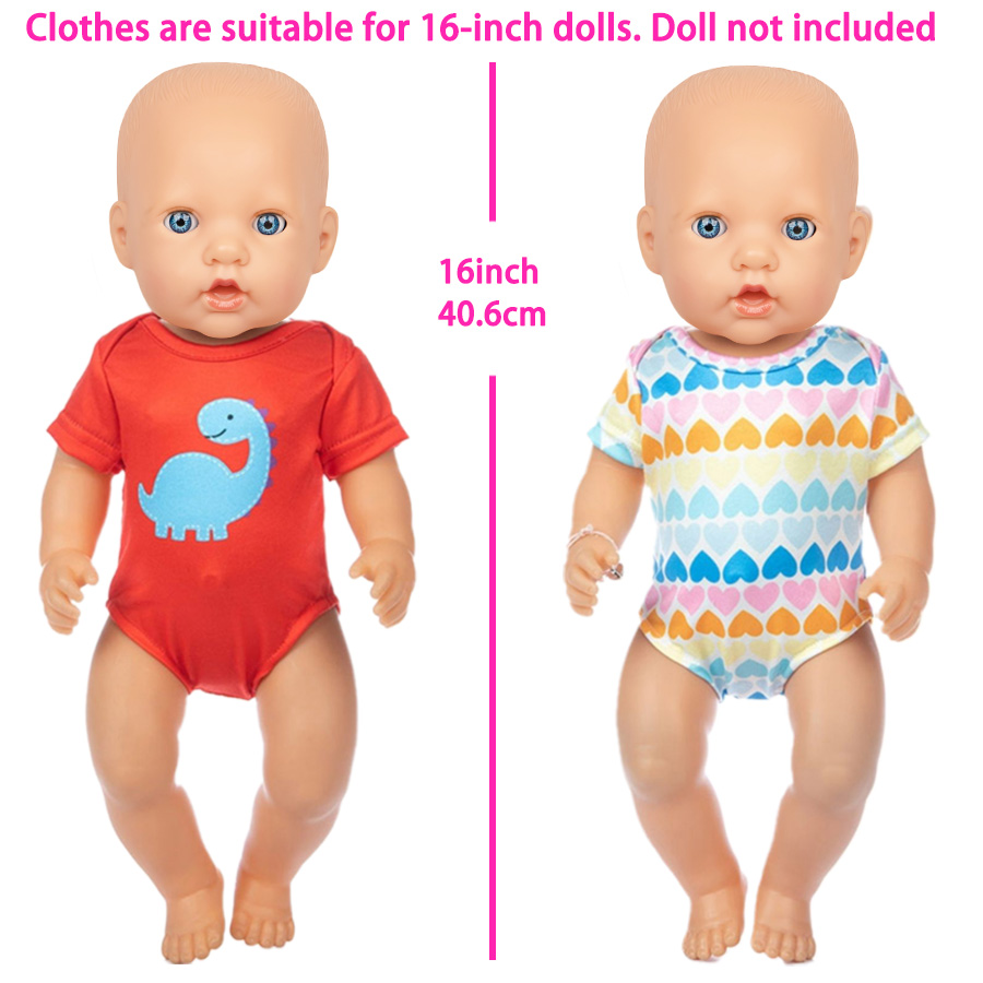 漫画恐竜水着 16-18 インチアメリカンドール用 40-4 - Baby Products Manufacturers のレビューと価格