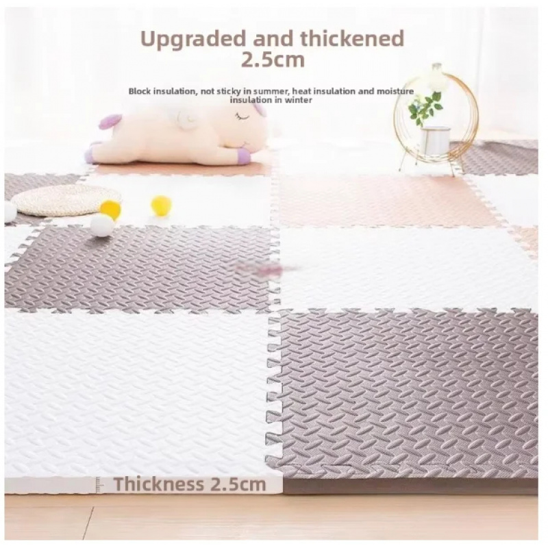 子供と赤ちゃん向けの厚手のフォームフロアマット、吸水性、防汚 - Play Mat のレビューと価格