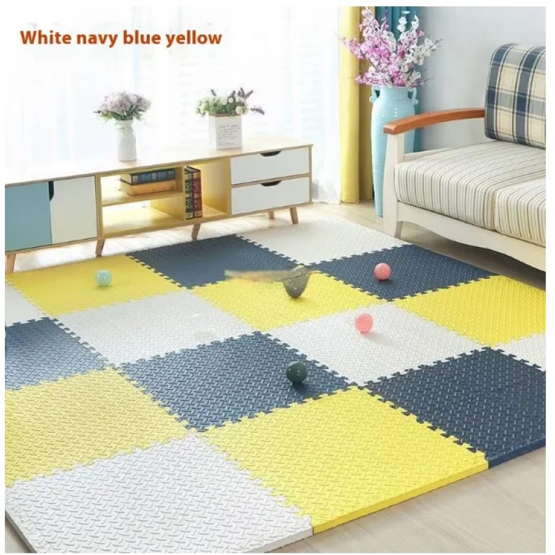 子供と赤ちゃん向けの厚手のフォームフロアマット、吸水性、防汚 - Play Mat のレビューと価格