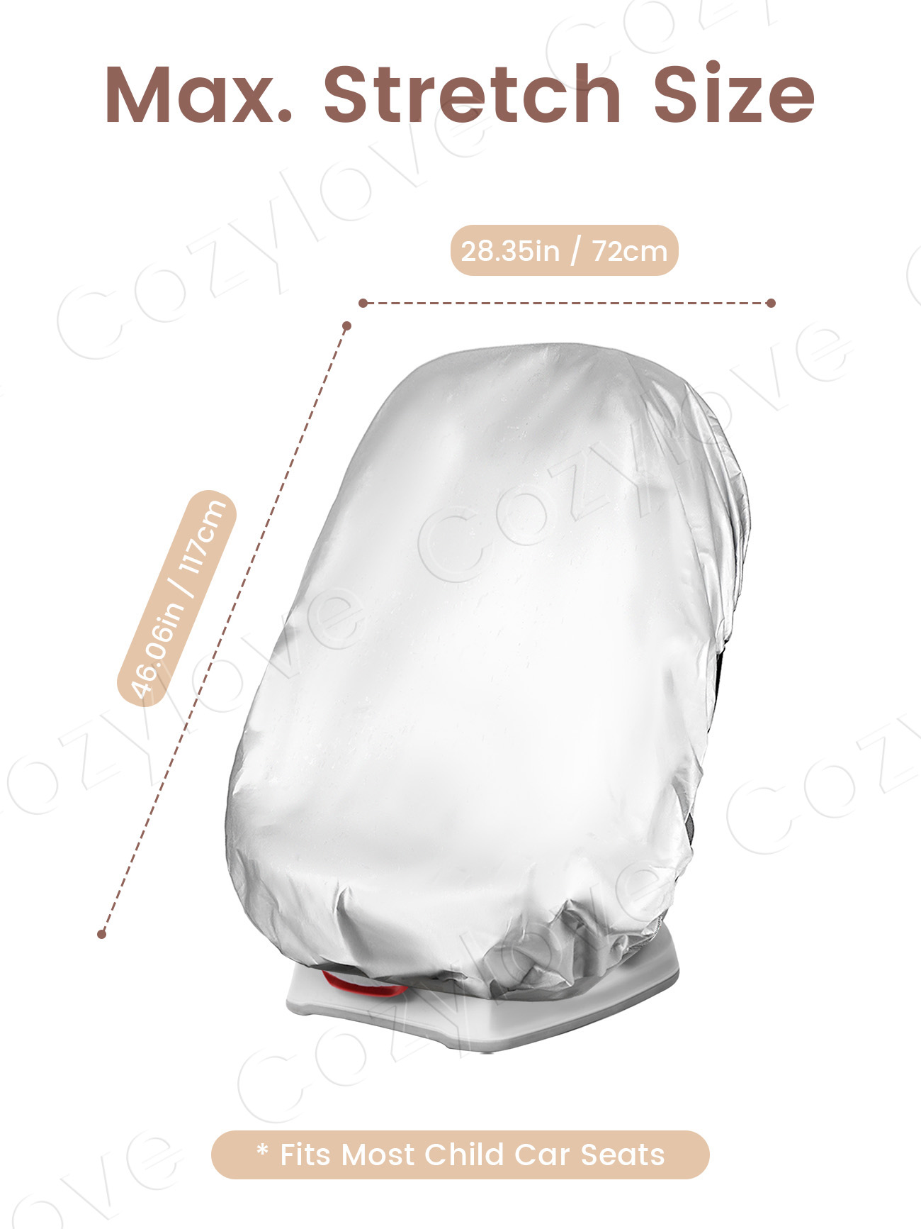 ユニバーサル幼児用カーシートサンシェード、紫外線をカバーし、 - Infant Car Seat Cover のレビューと価格