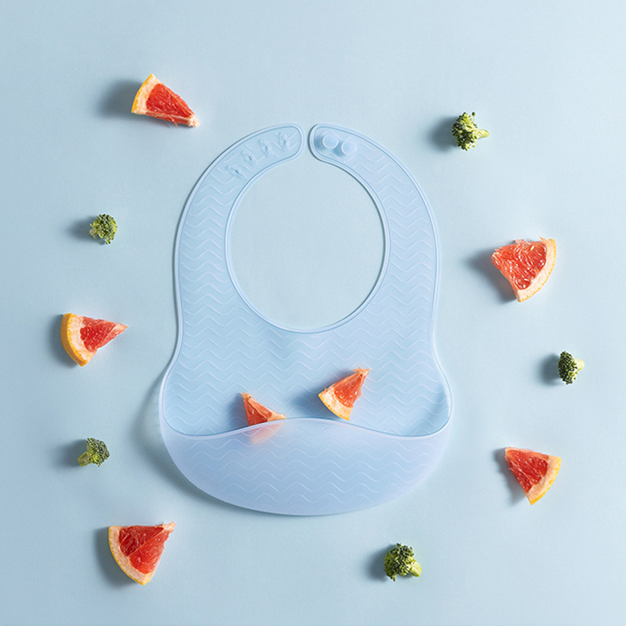 1pc BabySilicone ゼリーよだれかけ超軽量肩を - Silicone Baby Bibs のレビューと価格