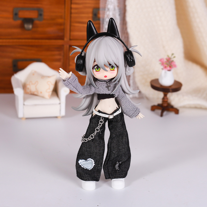 Bjd 人形服ストリートファッション気質ジーンズベストセータ - Baby Products Manufacturers のレビューと価格
