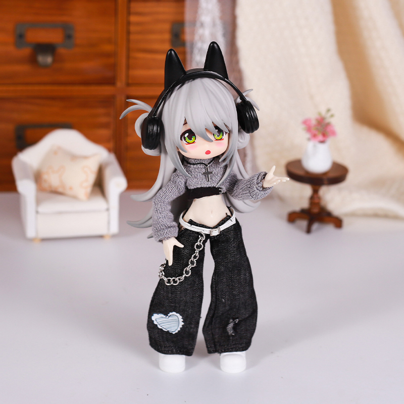 Bjd 人形服ストリートファッション気質ジーンズベストセータ - Baby Products Manufacturers のレビューと価格