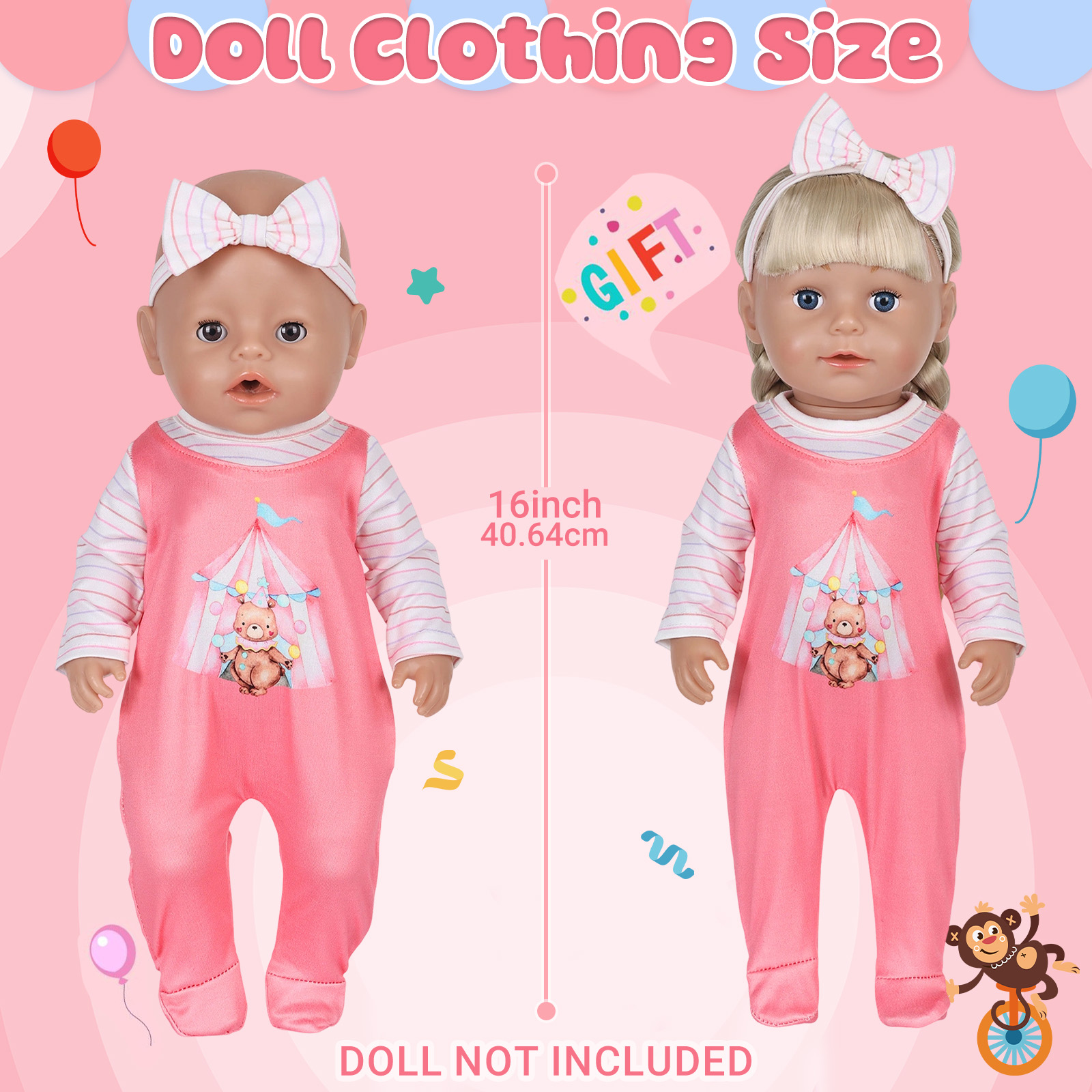 人形の服 16-18 インチ 40-45 センチメートルベビ - Baby Products Manufacturers のレビューと価格