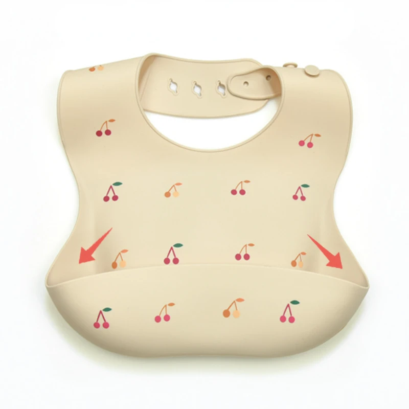 インベビーよだれかけ BPA フリー防水ソフトシリコーン唾液 - Silicone Baby Bibs のレビューと価格