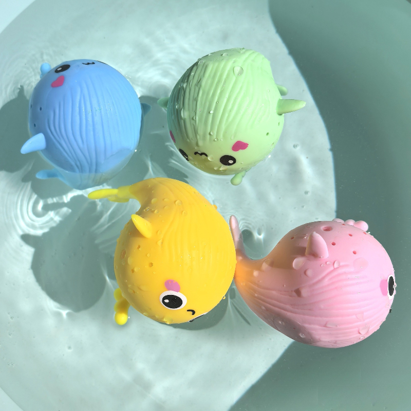 スポンジ吸水クジラ絞りストレス解消ベビーバスおもちゃ夏水泳遊 - Baby Products For Bathing のレビューと価格