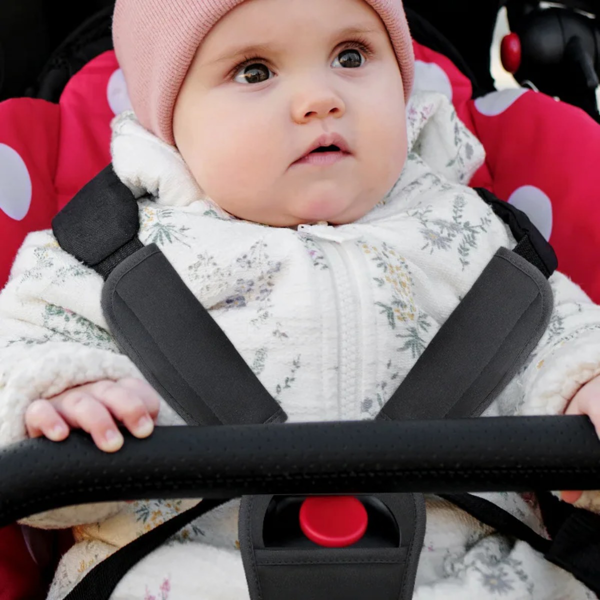ベビーカーシートベルトパッド ユニバーサルベビーカーショルダ - Infant Car Seat Cover のレビューと価格