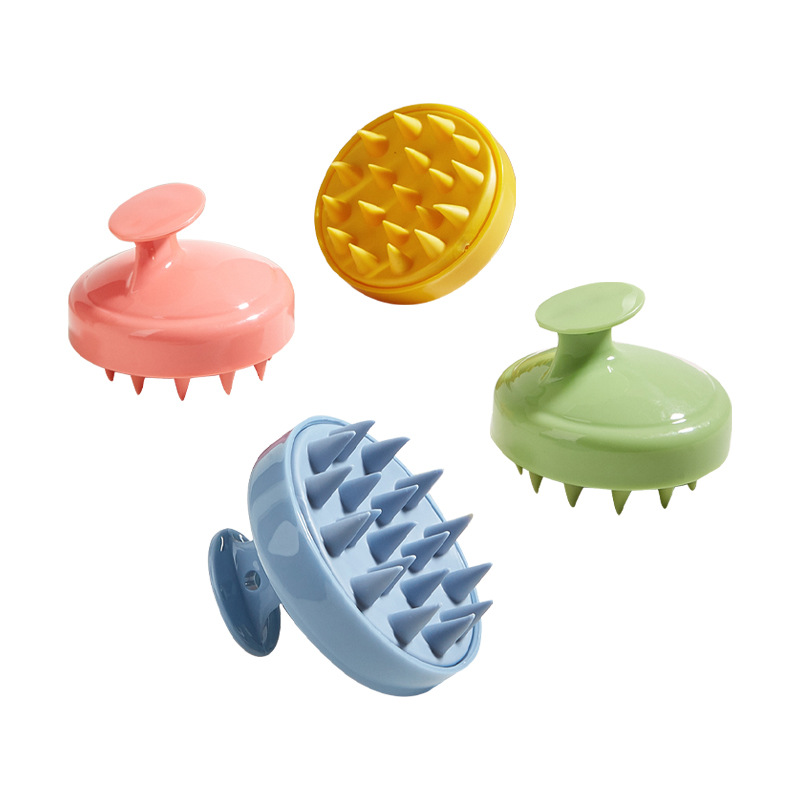 ウェット＆ドライシリコンヘアマッサージブラシ、大人と赤ちゃん - Baby Products For Bathing のレビューと価格