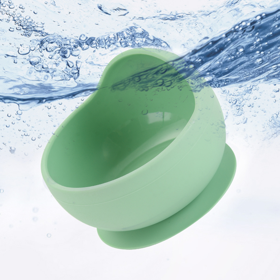 1pc ベビーフードグレードのシリコンボウル吸引付きステイプ - Baby Products For Face のレビューと価格