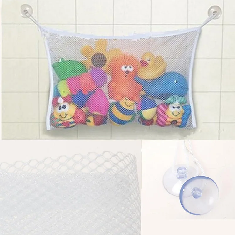 ベビーバスルームメッシュバスバッグ子供漫画バスケットネット子 - Baby Products For Bathing のレビューと価格