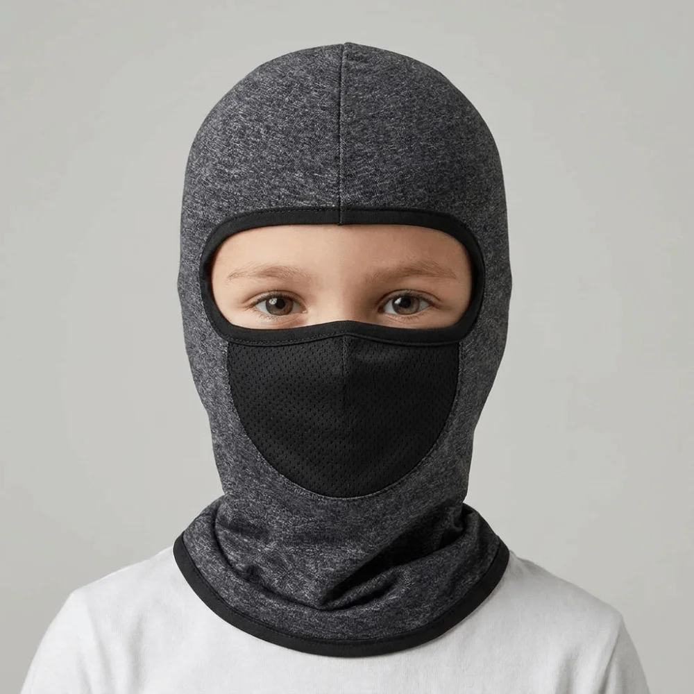 調節可能な子供用バラクラバ帽子アイスシルク弾性日焼け止めマス - Baby Products For Face のレビューと価格