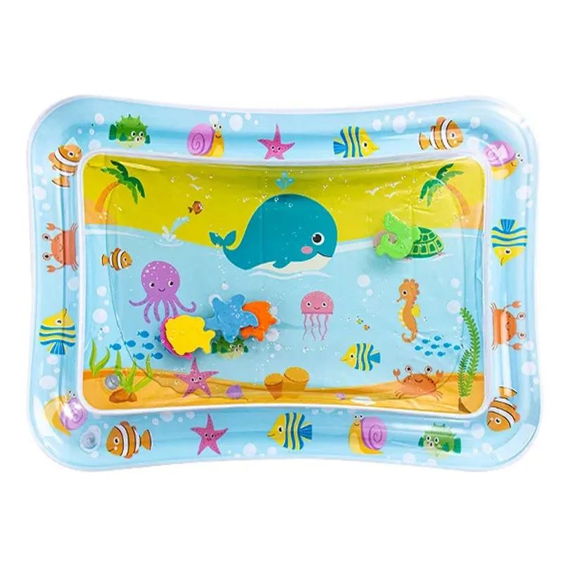 ベビー用空気注入式ウォータープレイマット – うつ伏せ練習用 - Play Mat のレビューと価格