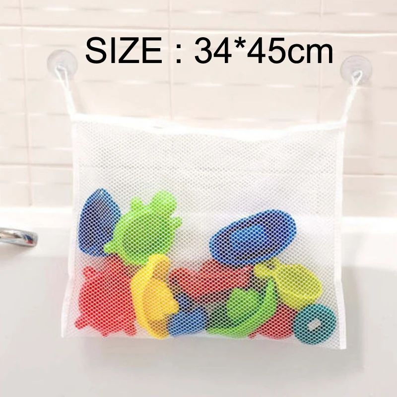 ベビーバスおもちゃ収納バッグ漫画かわいいアヒルメッシュ速乾性 - Baby Products For Bathing のレビューと価格