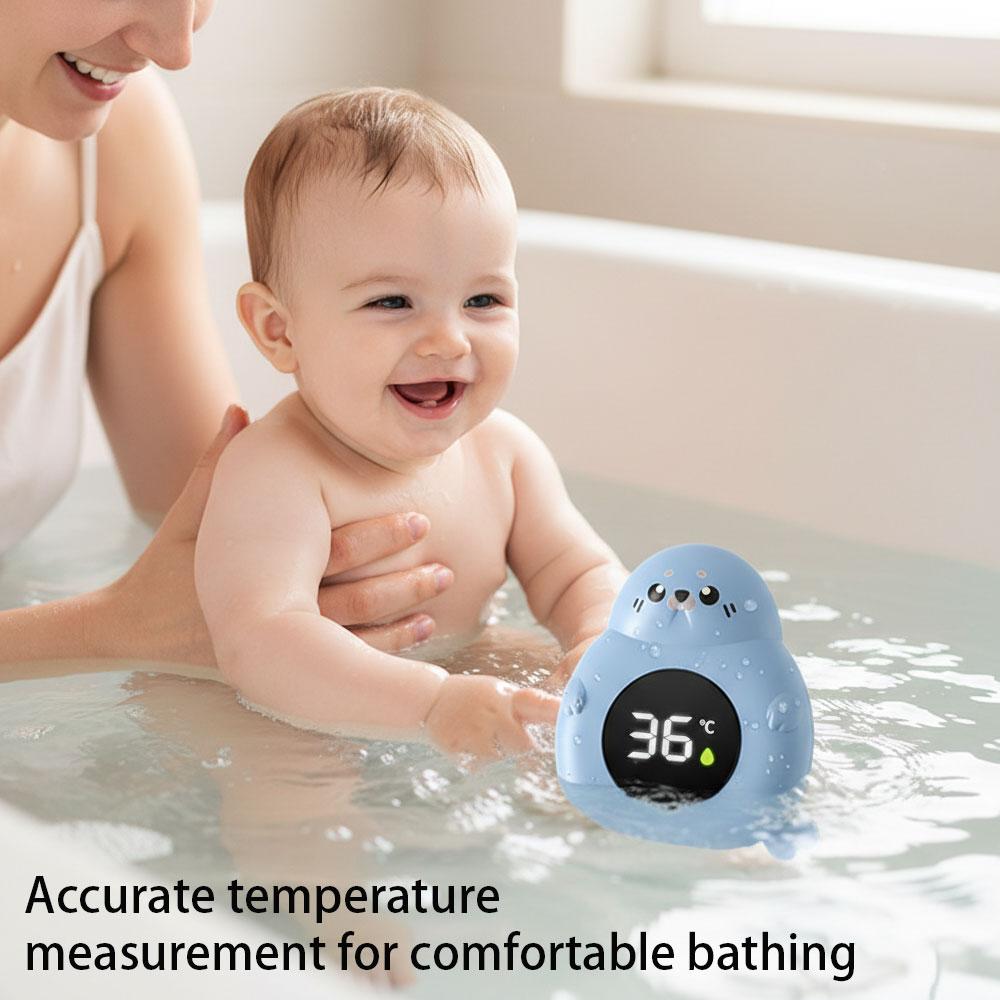 IPX7 防水ベビーバス温度計かわいいシール形状デジタル水温 - Baby Products For Bathing のレビューと価格